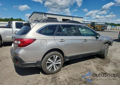 2018 Subaru Outback 3.6R Limited из США, поврежденный, VIN 4S4BSENC4J3311834